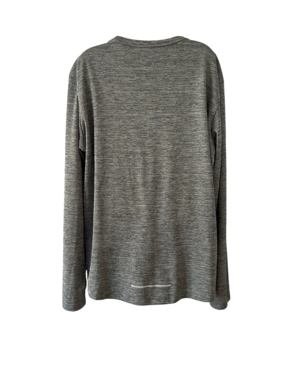 Nike Dri-FIT Running Long Sleeve Shirt Men’s XL Heather Gray Athletic